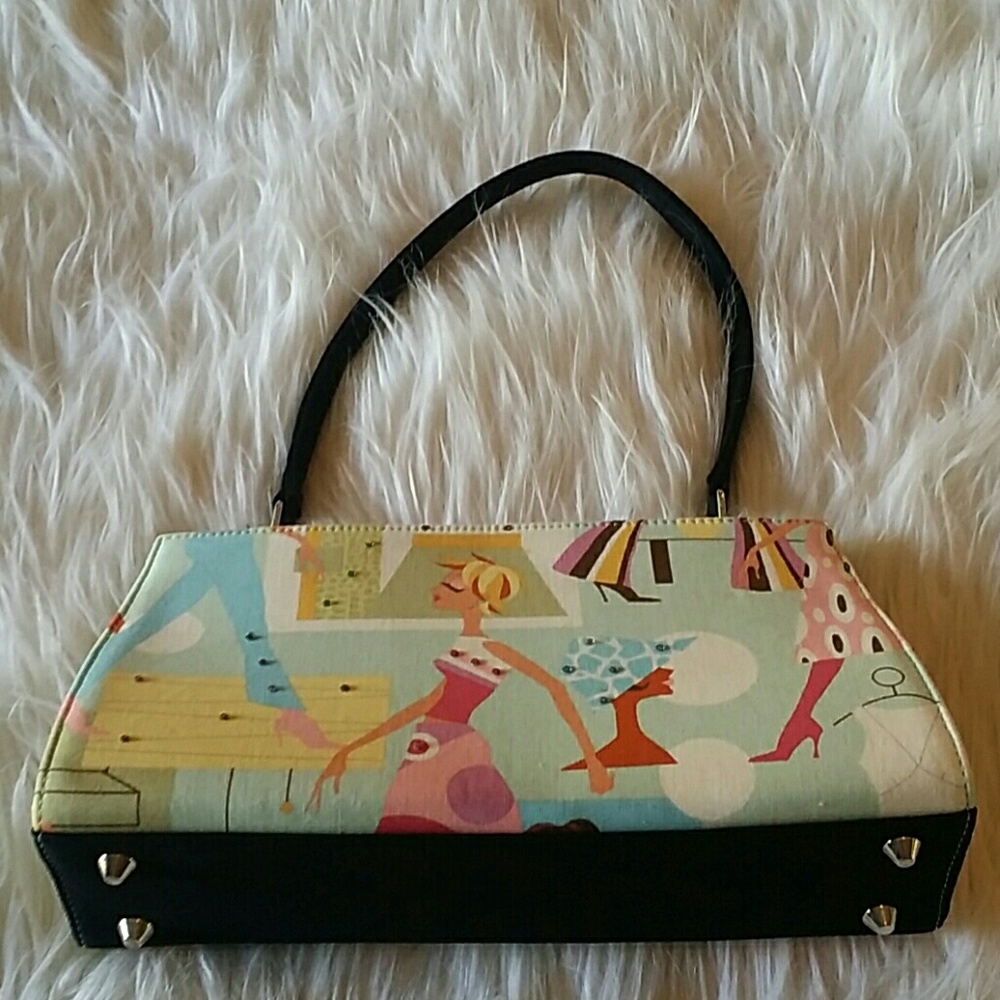 Printed Clutch Bag